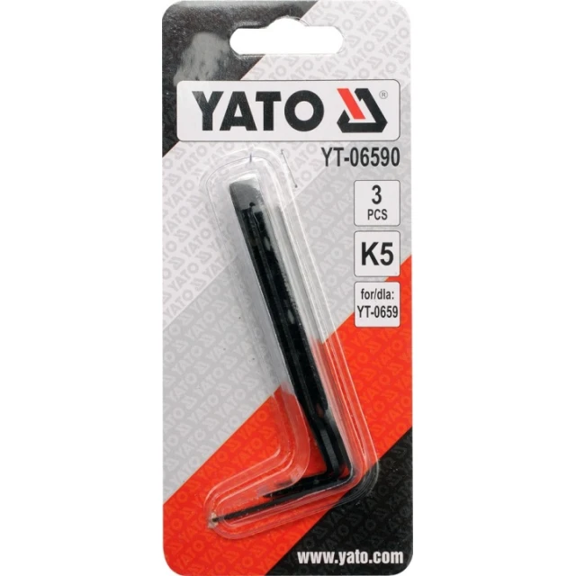Лезо запасне для ножа Yato YT-0659 3 шт (YT-06590)