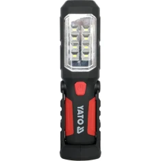 Фонарик верстатний Yato 2в1 LED з магнітом 3xAA (YT-08513)