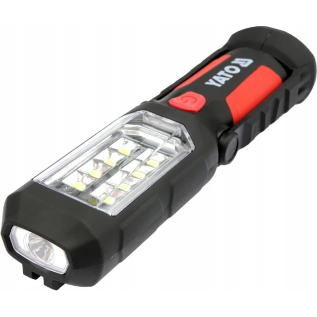 Фонарик верстатный Yato 2в1 LED с магнитом 3xAA (YT-08513)