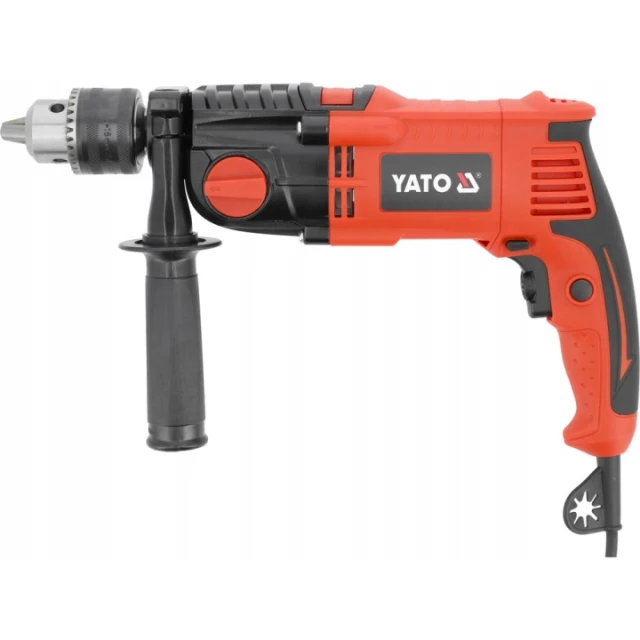 Шуруповерт Yato 1200 W 16 мм ударний двобіжний (YT-82045)