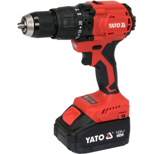 Гайковерт ударний Yato 18V 120Nm 2x4Ah сумка (5906083099274)