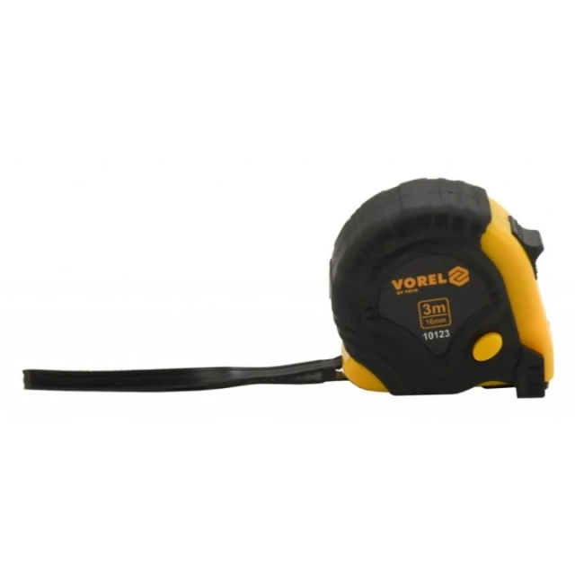 Рулетка Vorel 3 м × 16 мм Yellow/Black (10123)