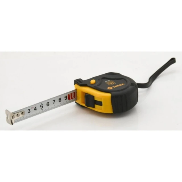 Рулетка Vorel 5 м x 19 мм Yellow/Black (10125)