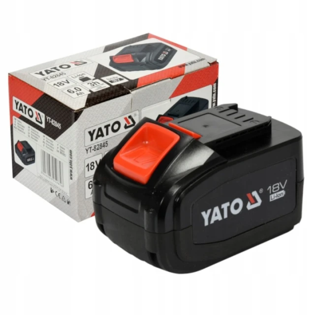 Аккумулятор Yato 18V 6,0Ah Li-Ion (YT-828464)
