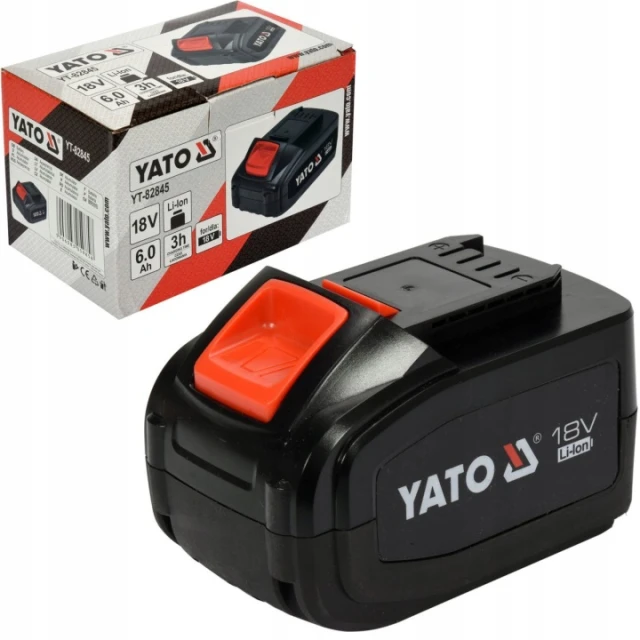 Аккумулятор Yato 18V 6,0Ah Li-Ion (YT-828464)