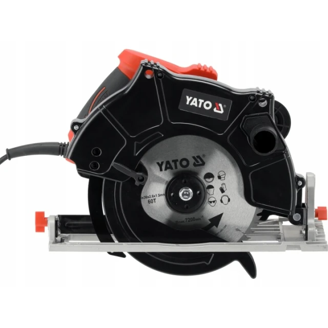 Пила циркулярна Yato 2000 W диск 210 мм x 30 мм (YT-82155)