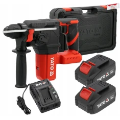 Перфоратор Yato 18V SDS+ 2,5 Дж 2x4Ah Black (YT-827722)