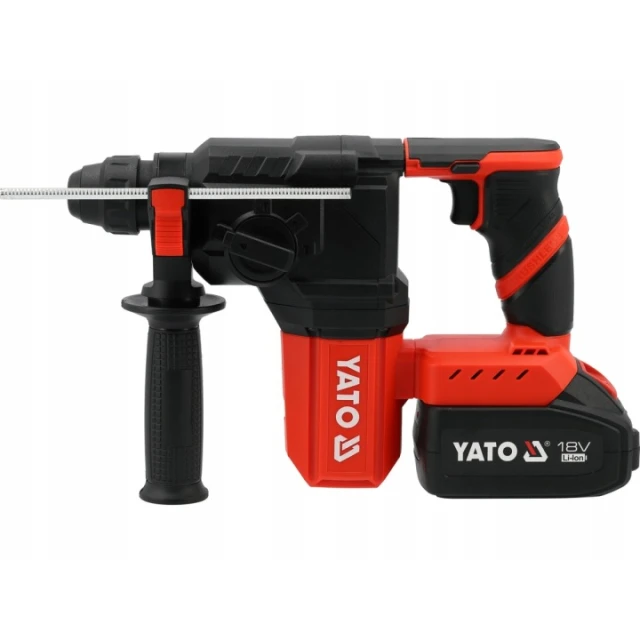 Перфоратор Yato 18V SDS+ 2,5 Дж 2x4Ah Black (YT-827722)