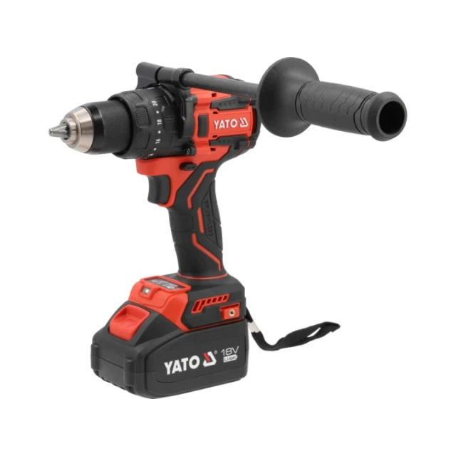 Шуруповерт Yato 18V ударний 150Nm 2x4Ah Brush кейс (YT-827880)