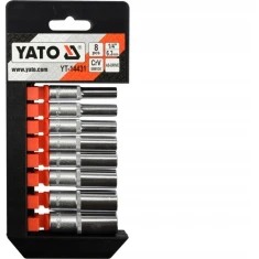 Набір головок довгих Yato 1/4