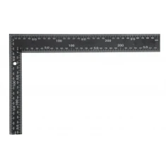 Кутник столярський Vorel 400x600 мм Black (18200)
