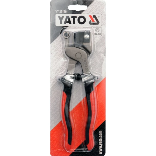 Плоскогубцы Yato 200 мм режущие и ломающие глазурь (YT-37160)