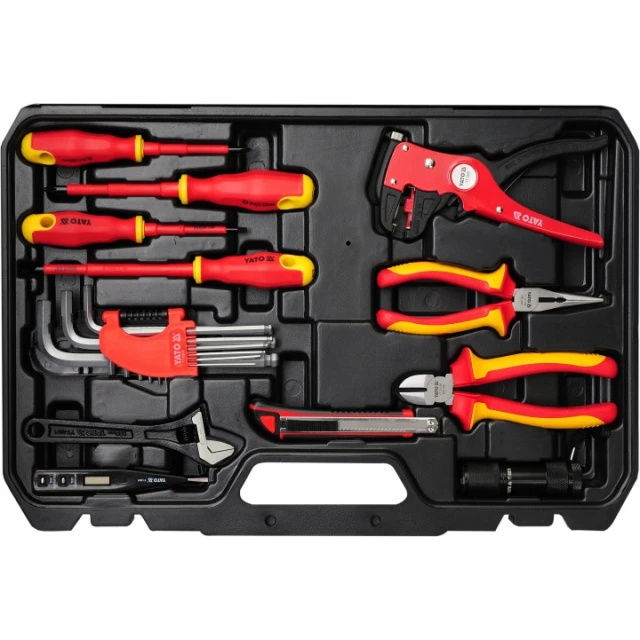 Набір сервісний Yato 68 частин для електриків (YT-39009)