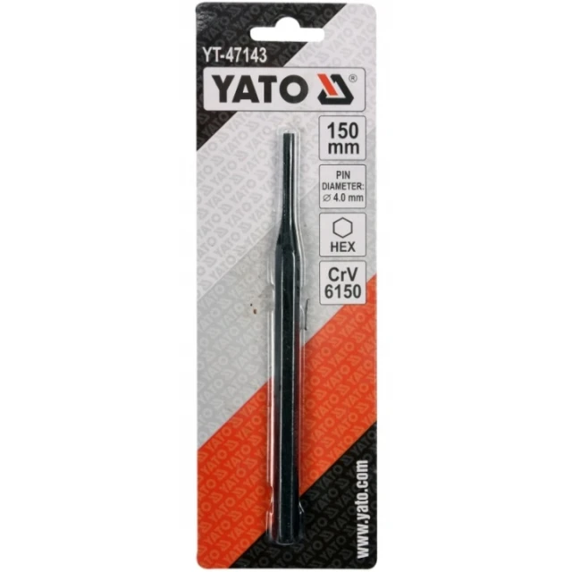 Вибійник Yato 4x150 мм (YT-47143)