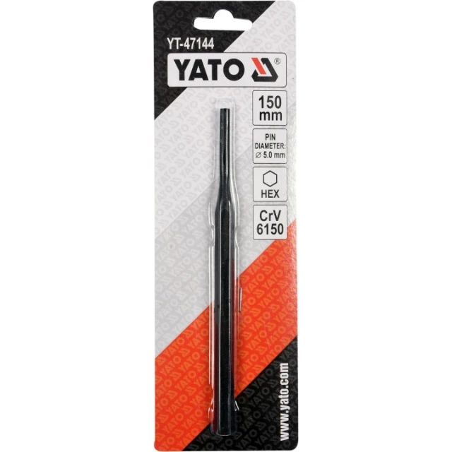Вибійник Yato 5x150 мм (YT-47144)