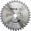 Диск пиляльний Yato 180x36z x20 з вольфрамовим напиленням (YT-60482)