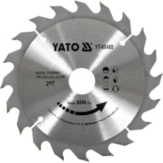 Диск пильний Yato 190x20z x30 з твердосплавними зубцями (YT-60488)