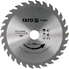 Диск пиляльний Yato 150x30 мм 20 зубів (YT-60533)