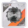 Диск пиляльний Yato 170x12z x16 з вольфрамовим напиленням (YT-60582)