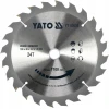 Диск пильний Yato 190x24z x20 з твердосплавними зубцями (YT-60634)