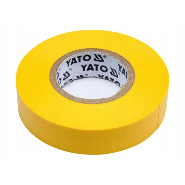 Стрічка ізоляційна Yato 15 мм х 20 м зелена (YT-81595)