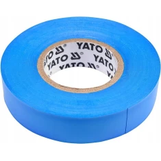 Стрічка ізоляційна Yato 19 мм x 20 м Blue (YT-81651)