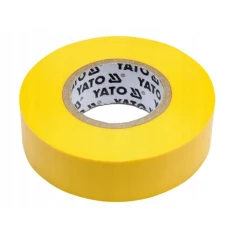 Стрічка ізоляційна Yato 19 мм x 20 м Yellow (YT-81654)