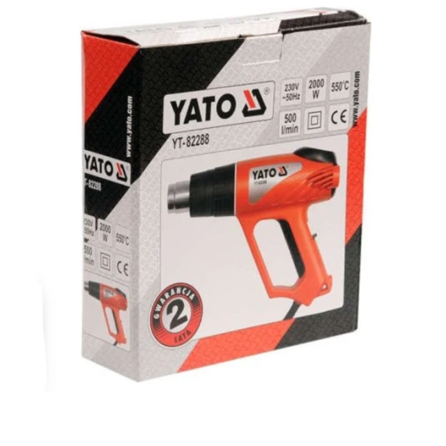 Термофен Yato 2000W 70-550°C (YT-82288)