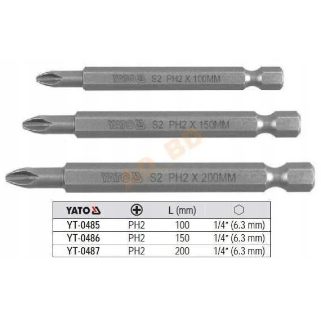 Шліфувальний круг пелюстковий Yato 40x20x6 мм P100 (YT-83354)