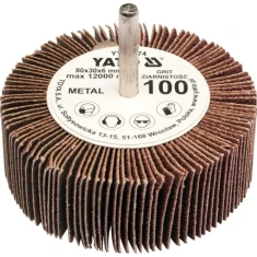 Лепестковый круг Yato 80x30x6 мм P60 (YT-83372)