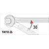 Ключ ріжково-накидний Yato 16 мм (YT-0345)