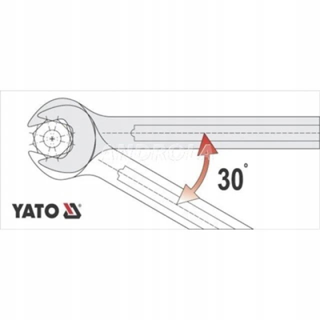 Ключ ріжковий Yato 24x27 мм (YT-0376)
