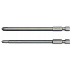 Біта довга Tri-Wing Yato №2 x 100 мм №4 x 100 мм 2 шт (YT-0497)