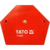 Кутник магнітний зварювальний Yato 64x95x14 (YT-0866)