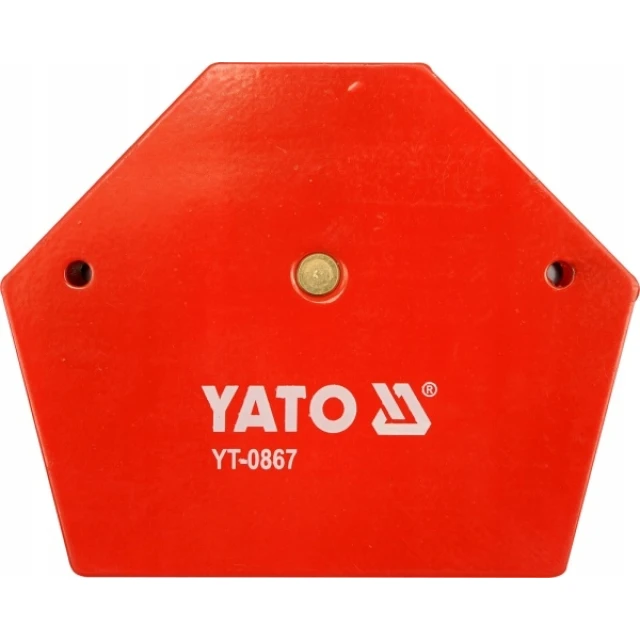 Кутник магнітний зварювальний Yato 64x95x14 (YT-0866)