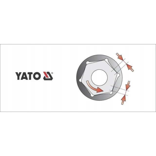 Головка Yato 1/4