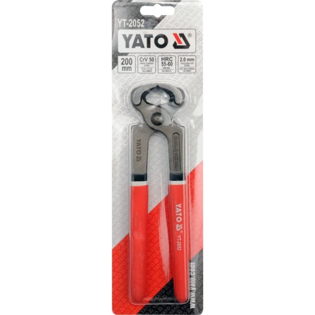 Кліщі Yato 200 мм (8 дюймів) (YT-2052)