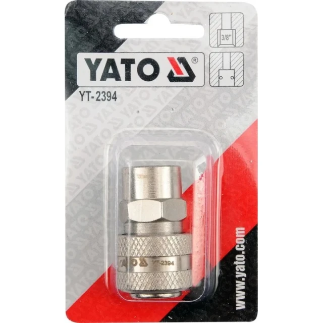 Муфта быстроразъемная универсальная Yato 3/8
