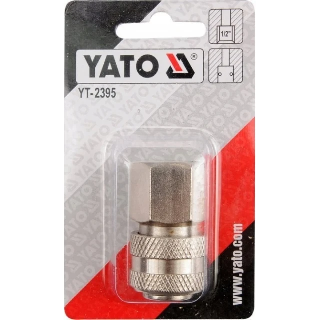 Муфта быстроразъемная универсальная Yato 1/2