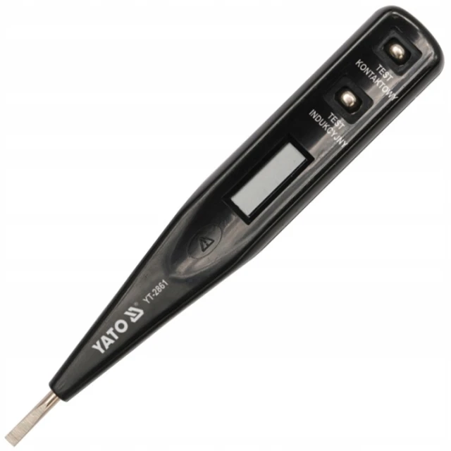 Пробник напряжения Yato 12-250 В LCD (YT-2861)