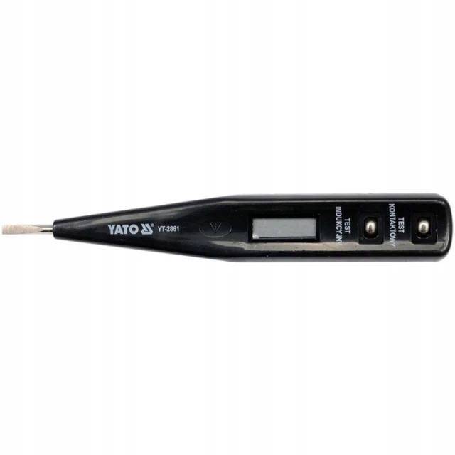 Пробник напряжения Yato 12-250 В LCD (YT-2861)