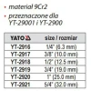 Головка запасна до різьбонарізного пристрою ручного Yato 1/2