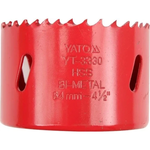 Коронка біметалічна HSS Yato 70 мм (YT-3334)