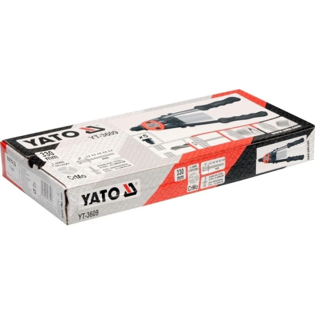 Заклепувач важільний Yato 3,2-6,4 мм (YT-3609)