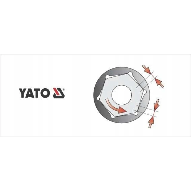 Головка Yato 3/8
