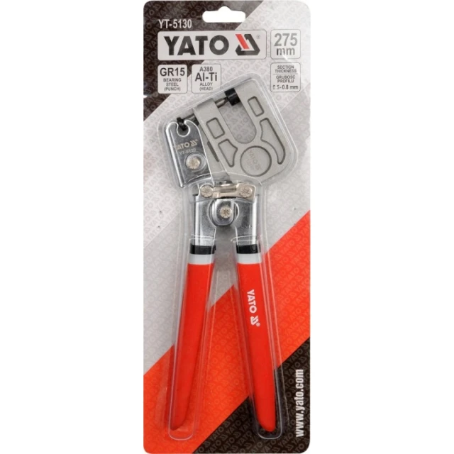Клещи для соединения профилей Yato 275 мм (YT-5130)