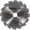 Диск пиляльний Yato 140x16z x20 з видіями (YT-6052)