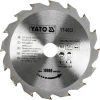 Диск пиляльний Yato 140x16z x20 з видіями (YT-6052)