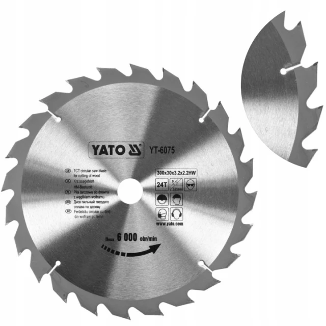 Диск пильний Yato 300x24z x30 (YT-6075)