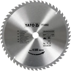 Диск пиляючий Yato 350x54z x30 з вольфрамом (YT-6082)